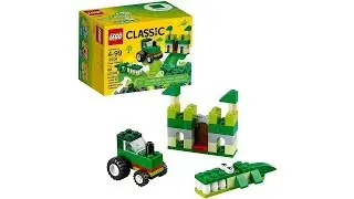 LEGO Classic Green Creativity Box 10708 Building Kit
