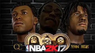 NBA 2k17 Migos Creation Tutorial + Interview | OFFSET, TAKEOFF, QUAVO.!!