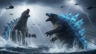 Godzilla And Leviathan vs. Global Powers: Major Conflict With Military Forces #rescue