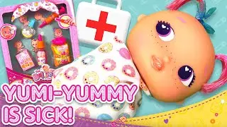 How to look after Yumi-Yummy 🤕 She's ill. Use the Belly EMERGENCY KIT to make her better!