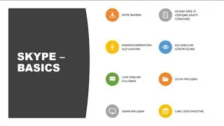 skype basics (t&uuml;rk&ccedil;e anlatım)