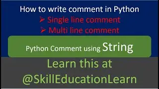Mastering Python Comments: Single Line vs. Multi Line