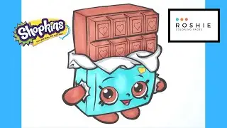 Coloring Cheeky Chocolate | SHOPKINS | Roshie Coloring Page