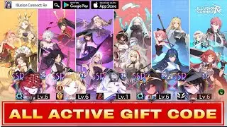 Illusion Connect: Re All Active Gift Code 🎁 Welcome Gifts 2026 | Anime Fantasy RPG🔥android/iOS
