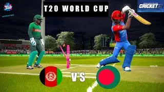 Afghanistan vs Bangladesh T20 World Cup 2020 - Cricket 19 Gameplay 1080P 60FPS