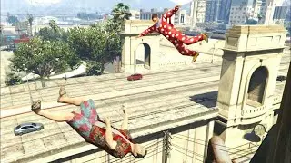 GTA 5 Epic ragdolls compilation vol.23 [Funny moments Grand Theft Auto V]