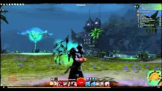 Gw 2: Back item - Dynamic Tempered Spinal Blades (Blue) #3