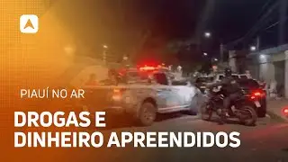 Polícia apreende drogas e dinheiro na zona Norte de Teresina