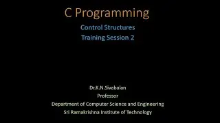 C programming training season 2 _ Control Structures