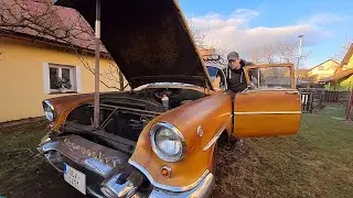 Oprava chladiče v oldsmobile 1955