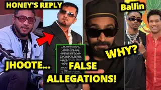HONEY SINGH STATEMENT! False Allegations ! Raftaar's Tweet! Mc Stan with Sachin Tendulkar | Emiway