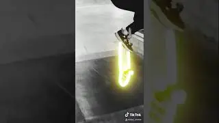 neon skateboarding