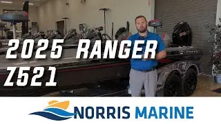 New 2025 Ranger Z521 22 ft Bass Boat For Sale In Norman, OK: Walkthrough