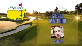 The Masters 3 Ball Matchup Free Pick from Sleepy J at Pregame.com #golfpicks #pgatour #golf