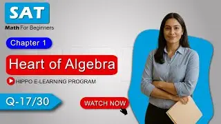 SAT Math for Beginners: Mastering the Heart of Algebra, Easy Method, Question 17/30