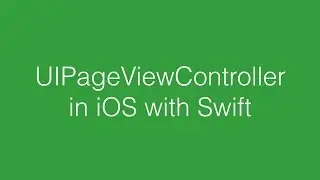 UIPageVewController in iOS with Swift