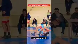 India Wrestling Senior Competition 🔥🤼 #short #trendingshort #viralshort #shortfeed