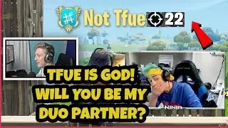 NINJA DIES AND SPECTATES TFUE IN FORTNITE FRIDAY! (NINJA SURPRISED)