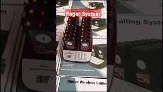 Wireless Pager System | Queue Wireless Calling System #shorts #viralvideo #wireless
