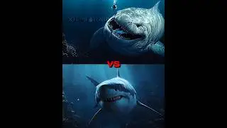 THE BLOOP VS MEGLADON, MOSASAURUS,KARKEN #shorts#seamonster #edit