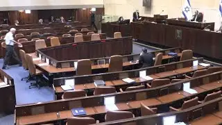 רגע לפני פיזור הכנסת: חילופי האשמות בין הליכוד לכחול לבן