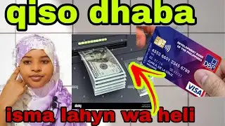 waxan kasafry madarka london waxa u safray masar waxa igalunty ATM card waxa dhacy arin layableh