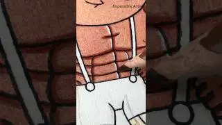Drawing Stewie Griffin Glow up 💪🏻 #shorts