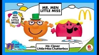 2017 Mr. Clever & Little Miss Chatterbox McDonald's Happy Meal Toys | fastfoodTOYcollection