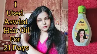 OMG  I used Aswini Hair Oil For 21 Days | How Is Aswini Hair Oil | Aswini Hair Oil | Shinny Roops