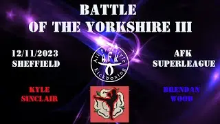 Battle of Yorkshire III: Kyle Sinclair vs Brandon Wood