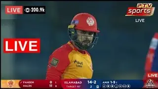🔴PSL Live Match Today || islamabad untid Vs Quetta gladiators Live Match 🔴QG Vs IU Live Stream
