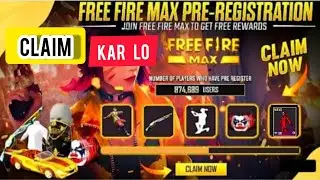 PRE REGISTRATION REWARDS IN FREE FIRE MAX || CRIMINAL BUNDEL RETURNS IN FREE FIRE||NEW REWARDS IN FF