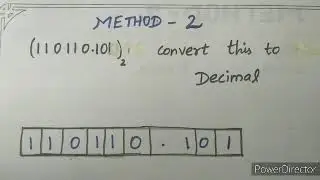 Binary to Decimal (method-2) || Digital logic circuits || in Tamil.#EnjoyEngineering