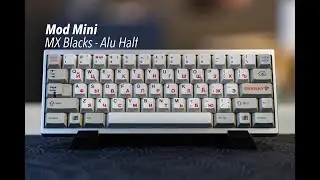 Mod Mini Prototype with Lubed Cherry MX Blacks Typing Sounds
