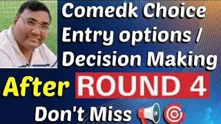 Comedk round 3 choice filling|Comedk updates|Comedk cutoff 2025|Comedk counselling 2025|Comedk 2025