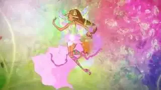 Winx Club Flora-Enchantix-Believix-Harmonix! English! HD!