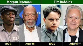 The Shawshank Redemption (1994) Cast Then and Now | Transformation