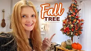 Festive Fall Tree! 🍁🍂 Autumn Decor Ideas on a Budget