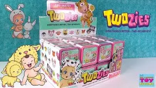 Twozies Baby & Pet Blind Bag Box Opening Unboxing Toy Review | PSToyReviews