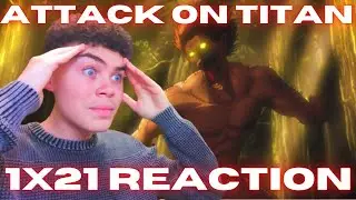 CRAZIEST EPISODE EVER! | Attack On Titan 1x21 Reaction - Crushing Blow *FIRST TIME WATCHING*