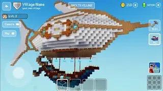Block Craft 3D: Building Simulator Games For Free Gameplay#1831 (iOS & Android)| Steampunk Aircraft
