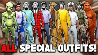 Как разблокировать все особые костюмы в GTA 5 Online!