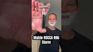 Muhle Rocca R96 Safety Razor Shave #shaving #razor #howto #shorts #tips @geofatboy