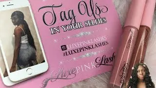LUXE PINK LASHES | LIP GLOSS REVIEW | THE REAL NYEE