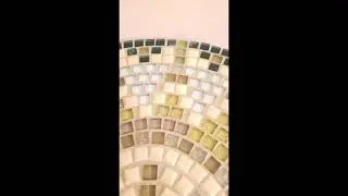 Кофейный столик из стеклянной мозаики. ☕ ☕❤️ Glass mosaic coffee table