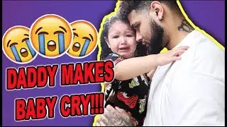 DADDY DOES DAUGHTERS HAIR!!! (SHE CRIED) FAIL!!!