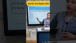 Meet the World&rsquo;s First Robot CEO | Abhipedia, a Next Generation Learning Platform #abhipedia