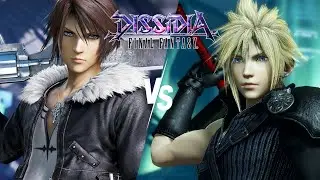 Dissidia: Final Fantasy | Cloud vs Squall (Quick Battle)