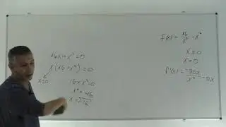 פתרון בגרות 481 חורף 2021 מועד מאוחר שאלה 6-חקירת פונקציה רציונלית