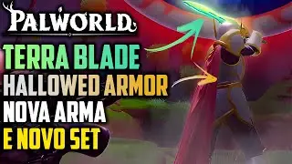 PALWORLD - TERRA BLADE E HALLOWED ARMOR NA ATUALIZA&Ccedil;&Atilde;O DE VER&Atilde;O, COLLAB COM TERRARIA.